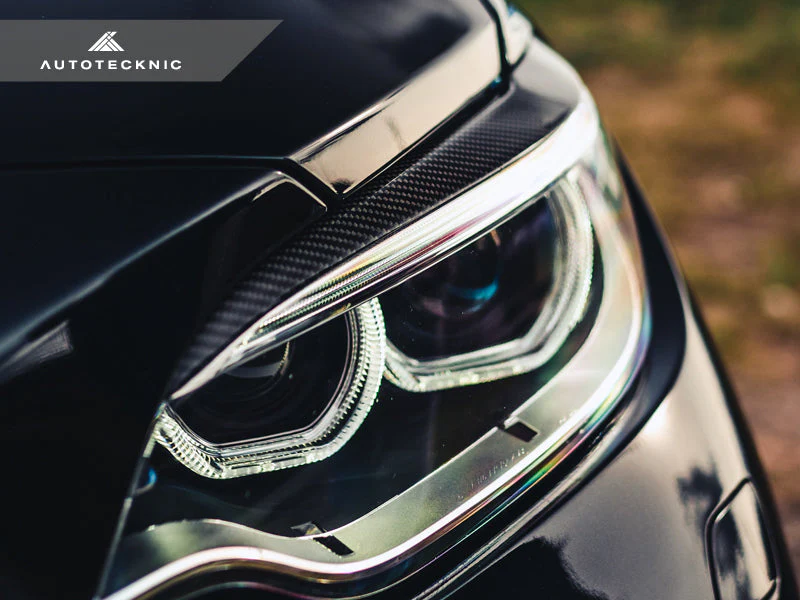 AutoTecknic Carbon Fiber Headlight Trim Set - F87 M2/ M2 Competition | F22 2-Series - Image 4