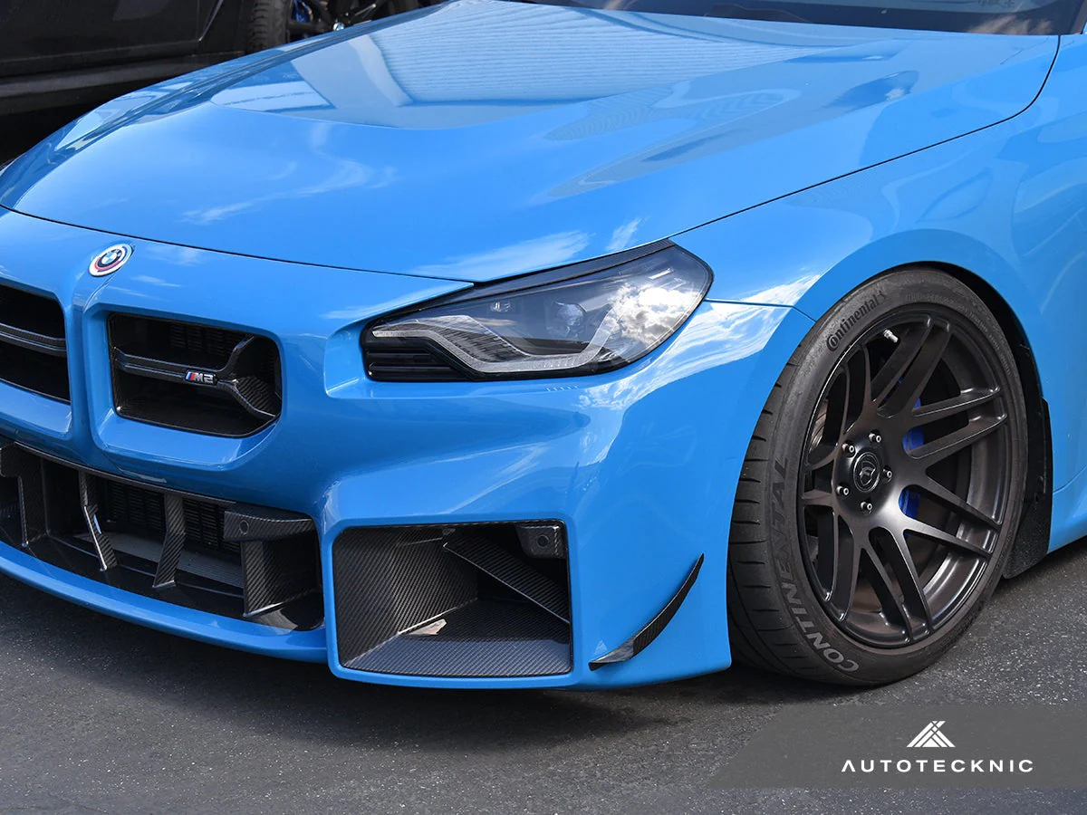 AutoTecknic Carbon Fiber Headlight Trim Set - G87 M2 - Image 7