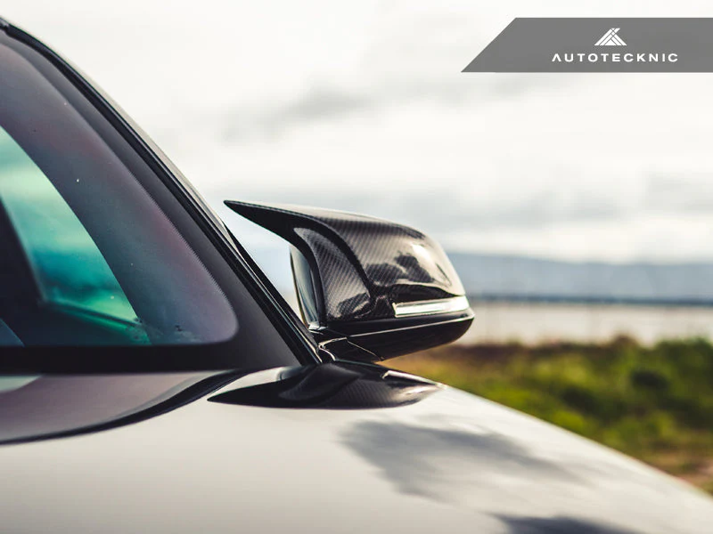 AutoTecknic Carbon Fiber M-Inspired Mirror Covers - F20 1-Series | F22 2-Series | F30 3-Series | F32/ F36 4-Series | F87 M2 - Image 4