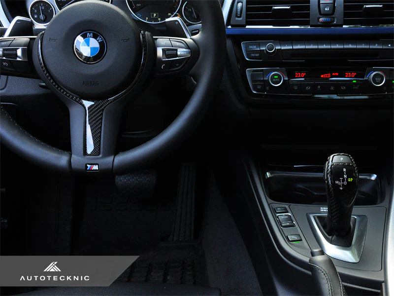 AutoTecknic Carbon Fiber M-Sport Steering Wheel Trim - F22 2-Series | F30 3-Series | F32 4-Series - Image 3