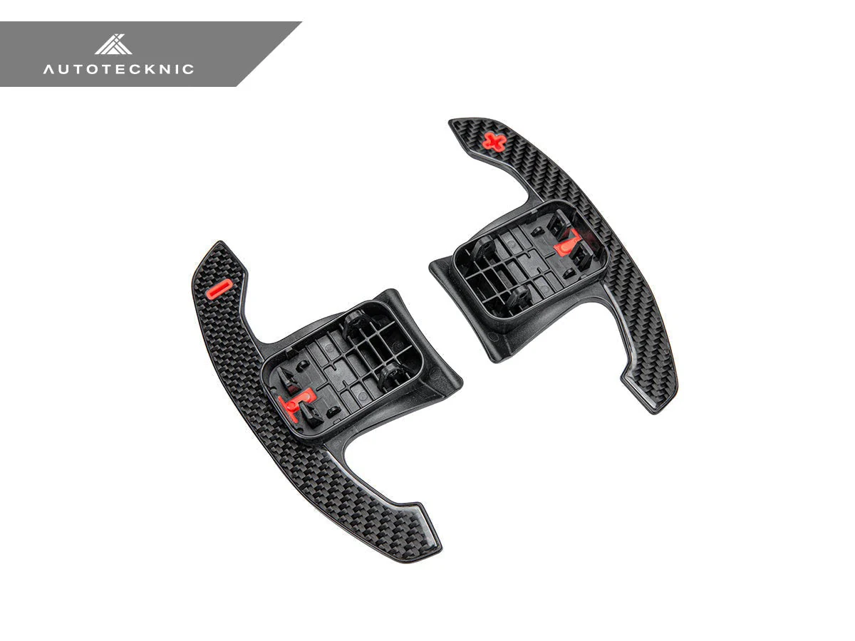 AutoTecknic Carbon Fiber Pole Position Shift Paddles - G30 5-Series - Image 6