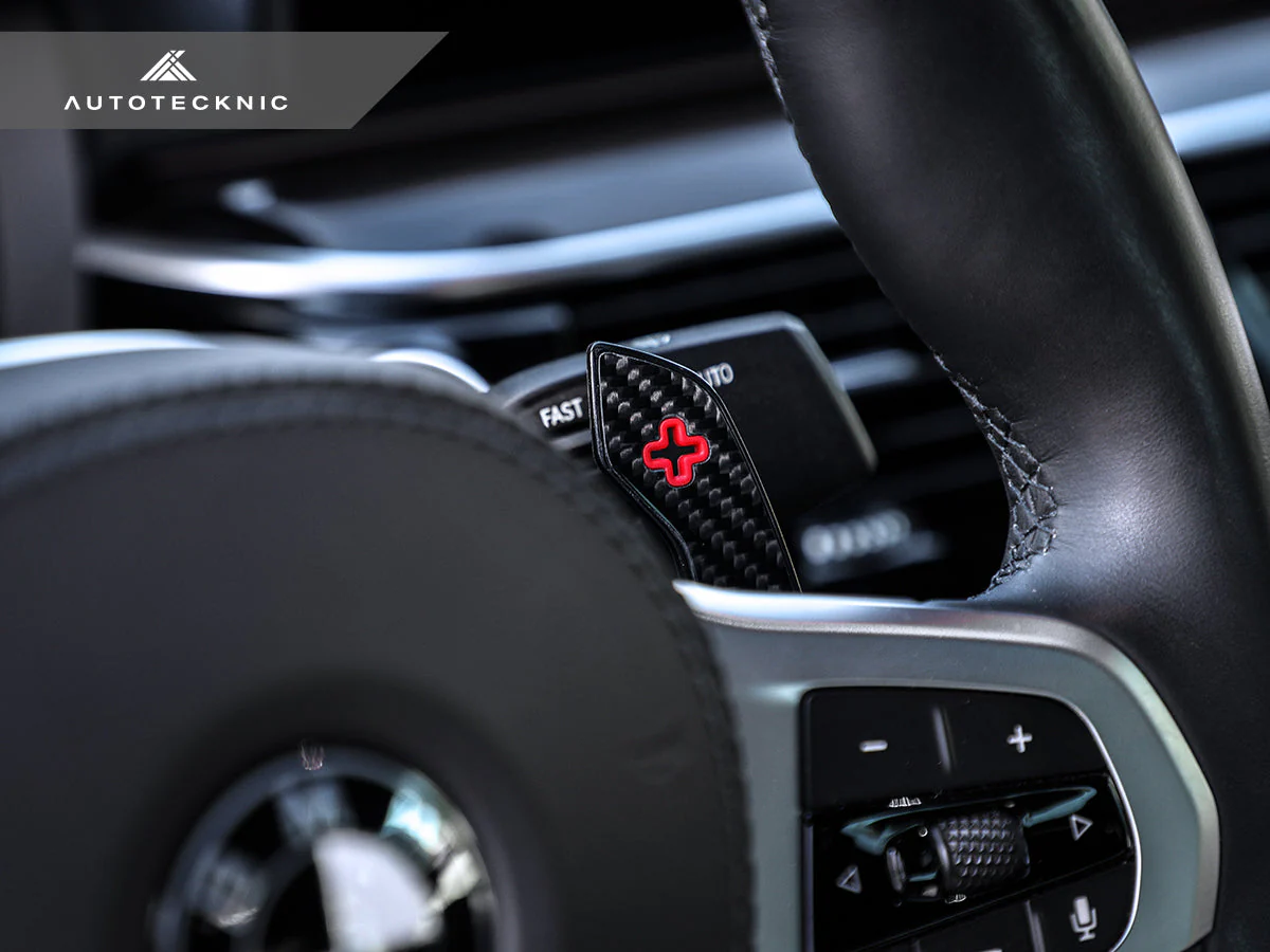 AutoTecknic Carbon Fiber Pole Position Shift Paddles - G42 2-Series - Image 7