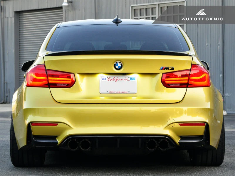 AutoTecknic Carbon Fiber Rear Bumper Trim - F80 M3 | F82/ F83 M4 - Image 3