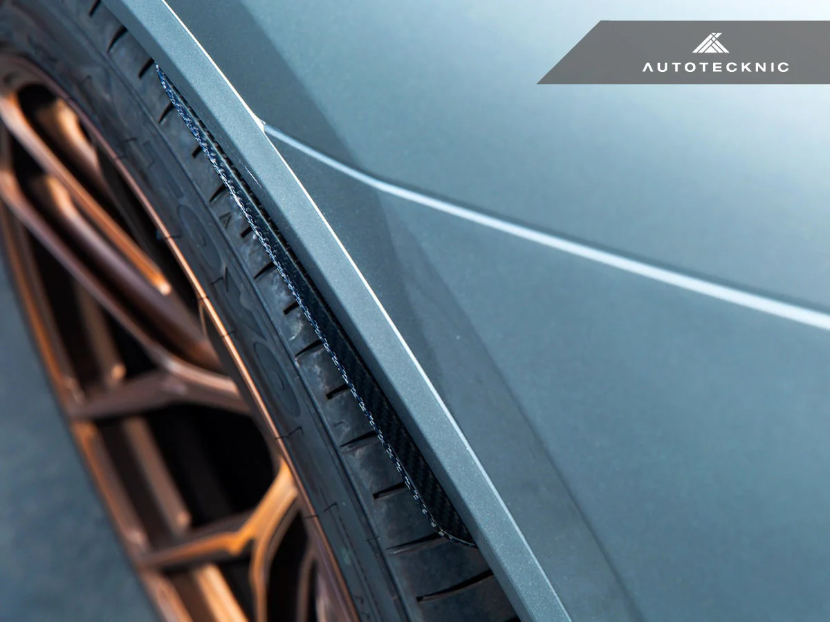 AutoTecknic Carbon Fiber Rear Splash Guards - F97 X3M | G01 X3 - Image 5
