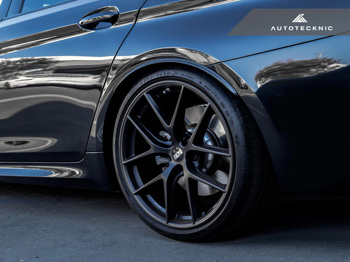 AutoTecknic Carbon Fiber Rear Wheel Arch Extension Set - F90 M5 - Image 11