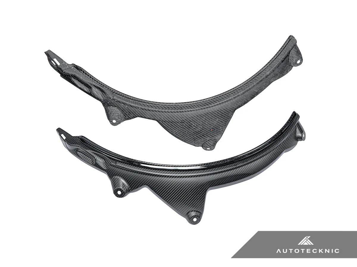 AutoTecknic Carbon Fiber Rear Wheel Arch Extension Set - F93 M8 Gran Coupe - Image 2