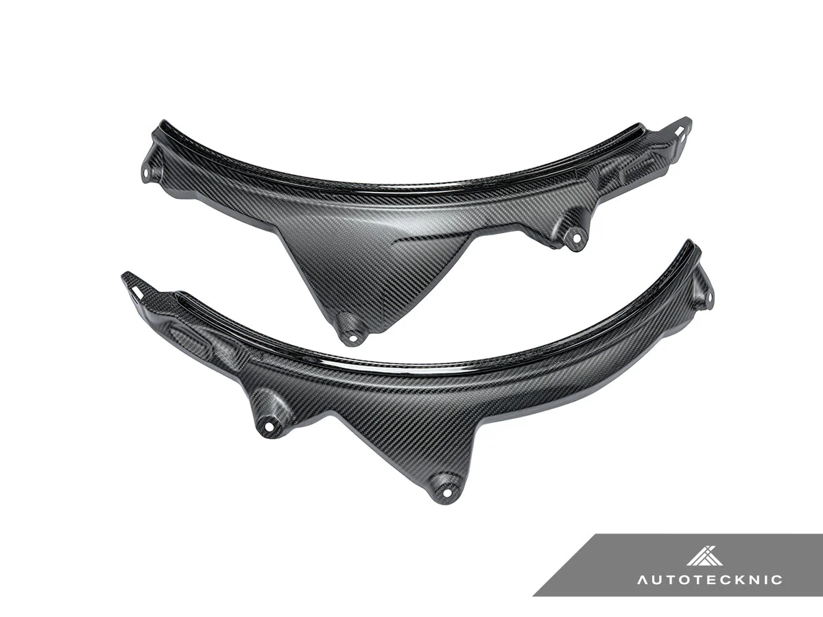 AutoTecknic Carbon Fiber Rear Wheel Arch Extension Set - F93 M8 Gran Coupe - Image 4