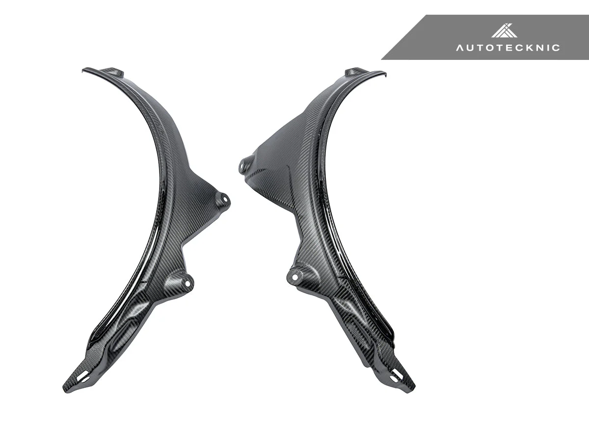 AutoTecknic Carbon Fiber Rear Wheel Arch Extension Set - F93 M8 Gran Coupe - Image 6