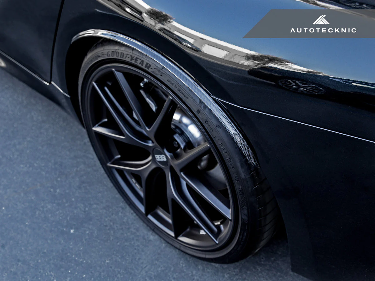 AutoTecknic Carbon Fiber Rear Wheel Arch Extension Set - G30 5-Series - Image 12
