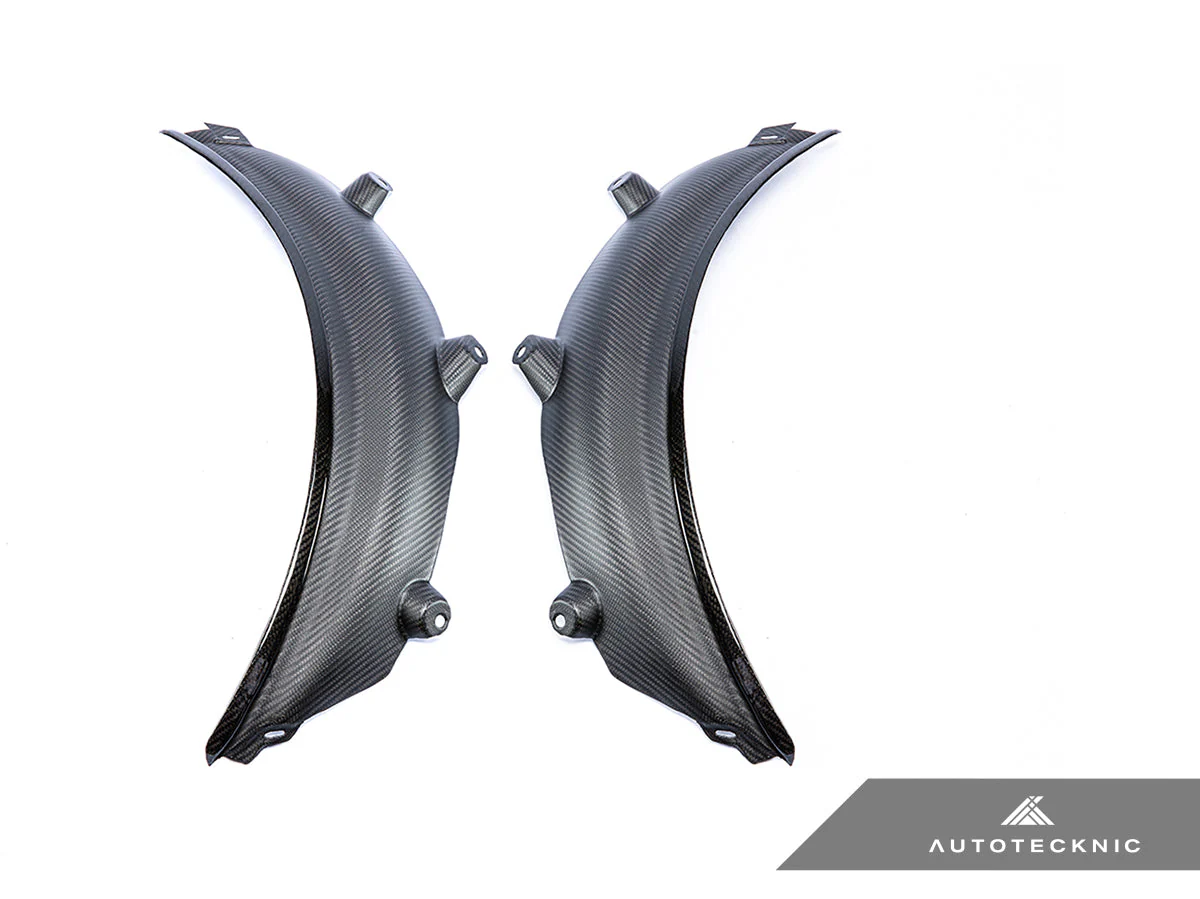 AutoTecknic Carbon Fiber Rear Wheel Arch Extension Set - G80 M3 - Image 3