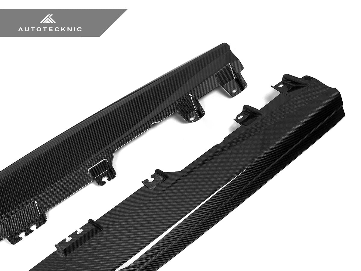 AutoTecknic Carbon Fiber Side Skirt Extension Set - F96 X6M | G06 X6 - Image 2