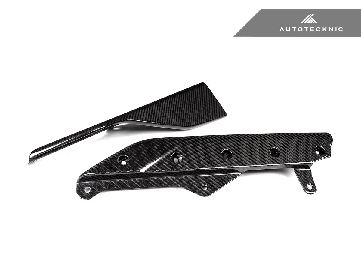 AutoTecknic Carbon Fiber Side Skirt Winglets - G42 2-Series - Image 4