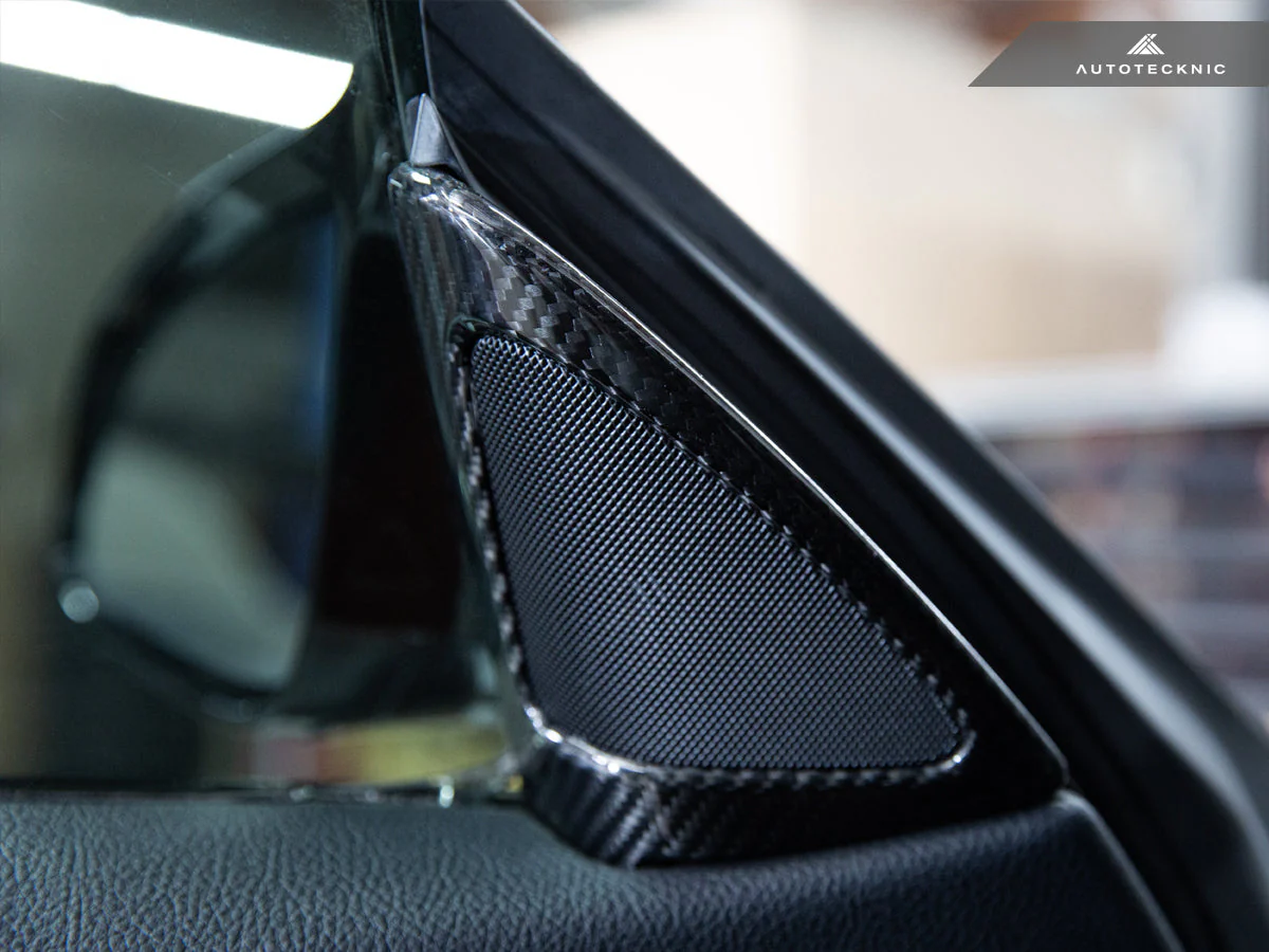 AutoTecknic Carbon Fiber Speaker Tweeter Cover - F32/ F33/ F36 4-Series - Image 5