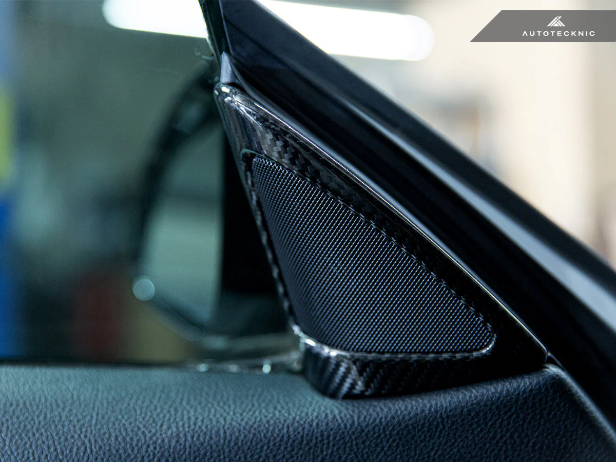 AutoTecknic Carbon Fiber Speaker Tweeter Cover - F32/ F33/ F36 4-Series - Image 6