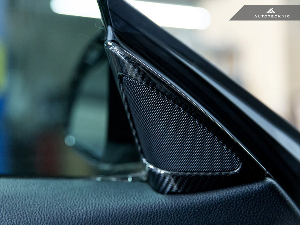 AutoTecknic Carbon Fiber Speaker Tweeter Cover - F82/ F83 M4 - Image 6