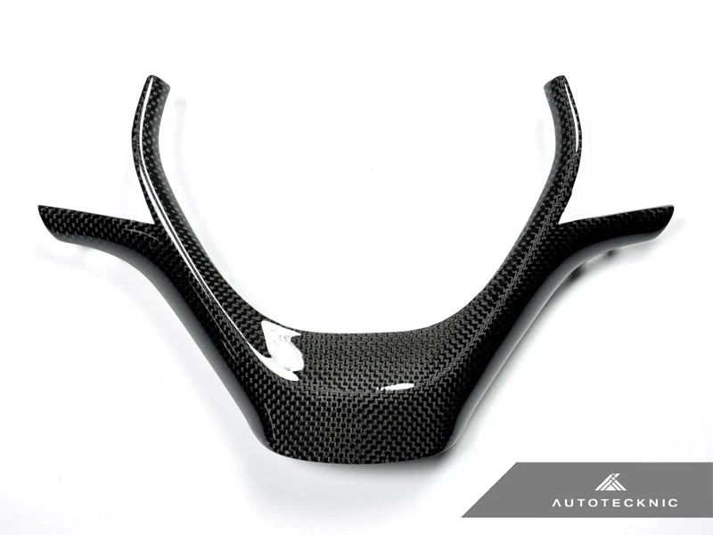 AutoTecknic Carbon Fiber Steering Wheel Trim - F20 1-Series | F22 2-Series | F30/ F34 3-Series | F32/ F36 4-Series - Image 2