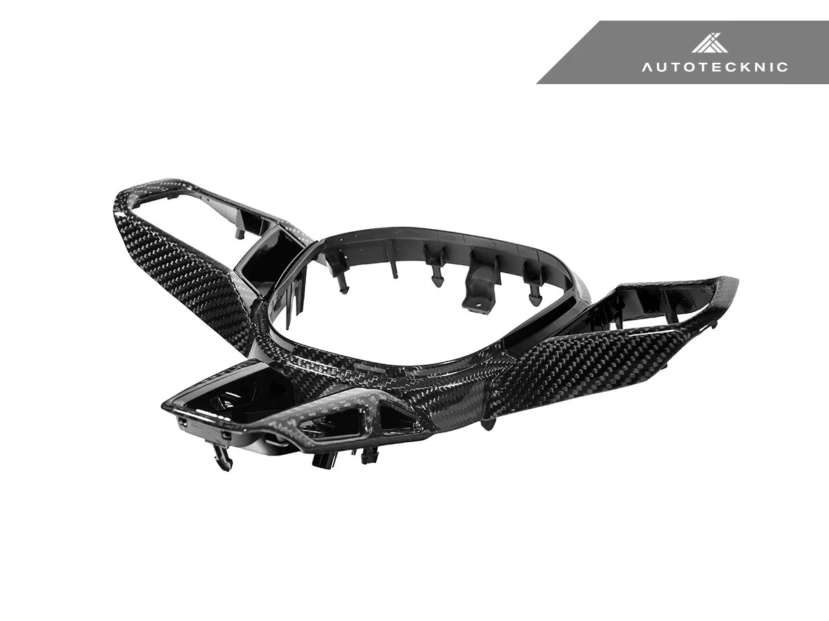 AutoTecknic Carbon Fiber Steering Wheel Trim - G45 X3 M-Sport - Image 6
