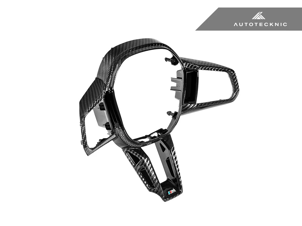 AutoTecknic Carbon Fiber Steering Wheel Trim - G45 X3 M-Sport - Image 7
