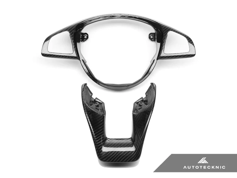 AutoTecknic Carbon Fiber Steering Wheel Trim - Mercedes-Benz Various AMG Vehicles - Image 3