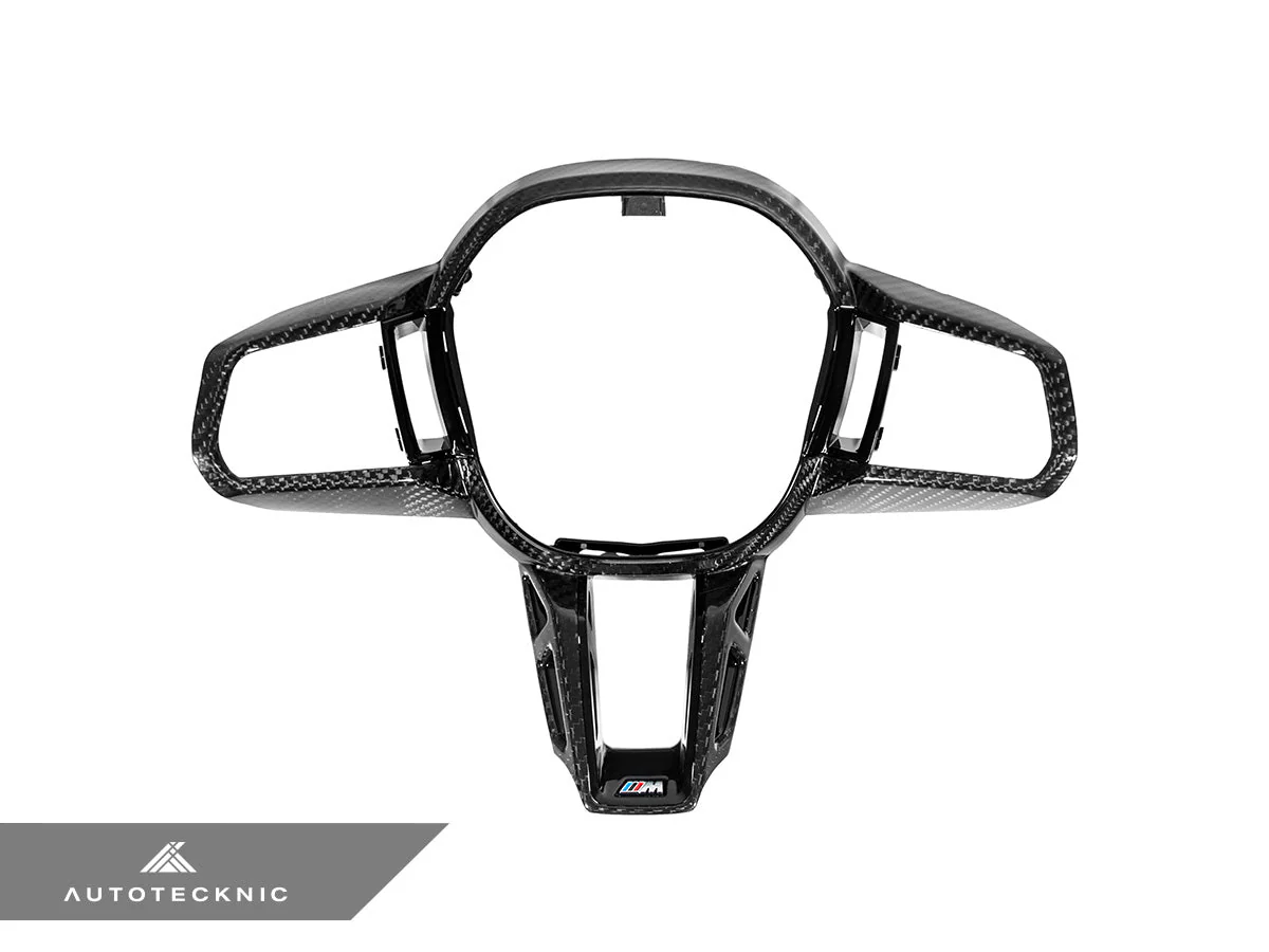 AutoTecknic Carbon Fiber Steering Wheel Trim - U11 X1 | U10 X2 M35i - Image 2