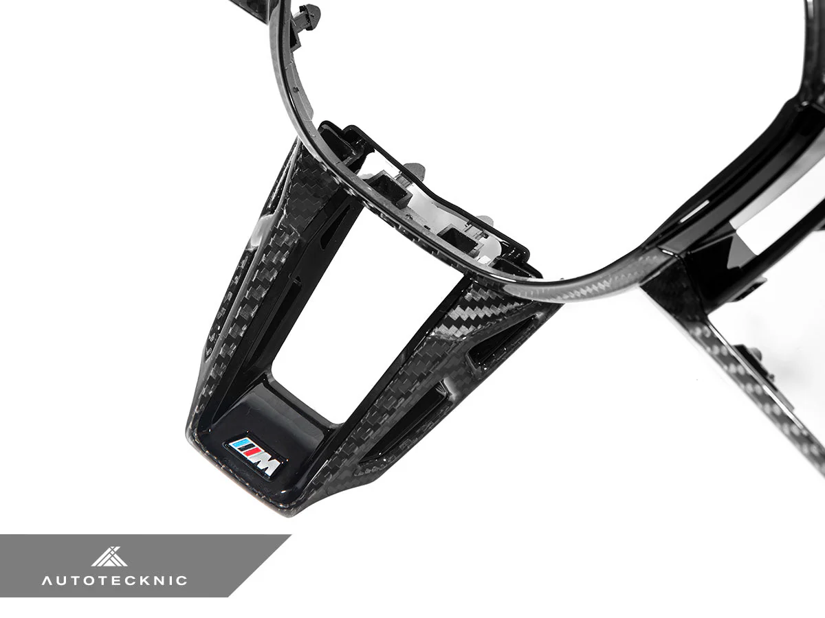 AutoTecknic Carbon Fiber Steering Wheel Trim - U11 X1 | U10 X2 M35i - Image 8