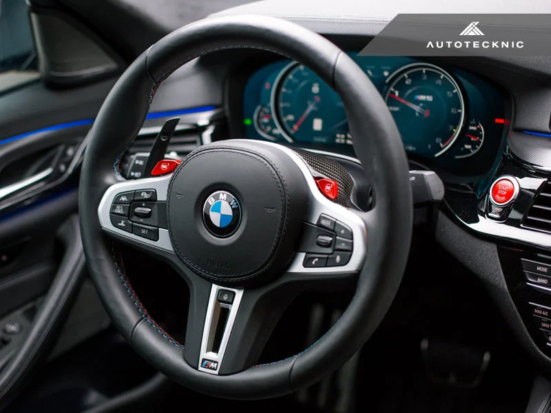 AutoTecknic Carbon Steering Wheel Top Cover - G01 X3 | G02 X4 - Image 4