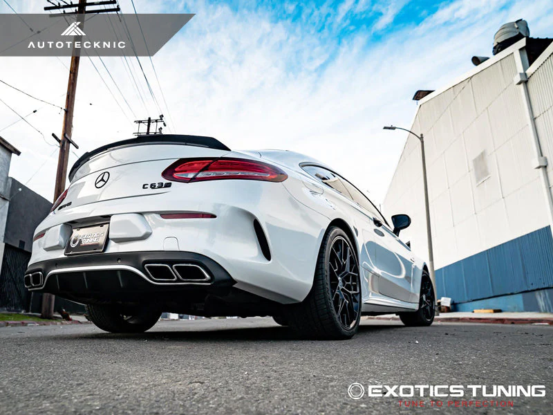 AutoTecknic Competition Carbon Trunk Lip Spoiler - Mercedes-Benz C205 C-Class Coupe - Image 4