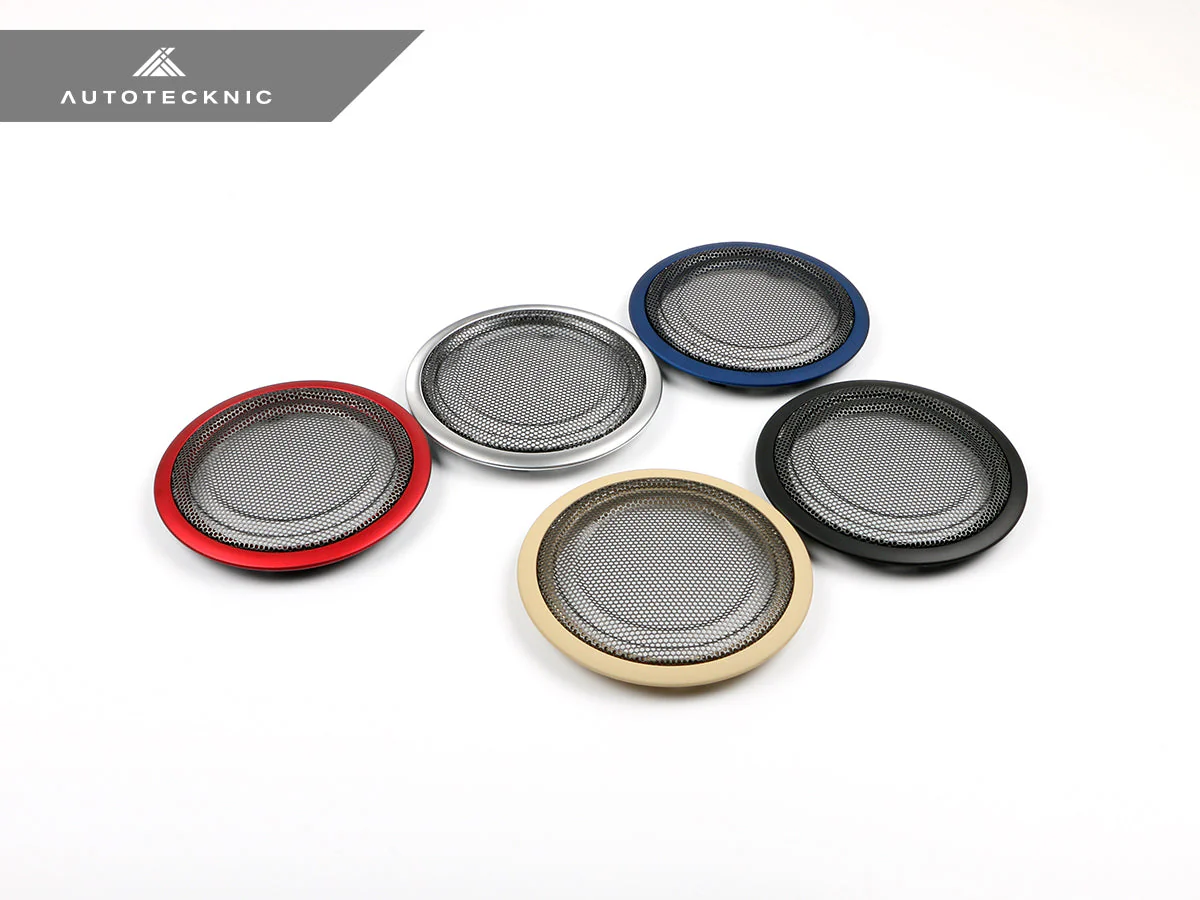 AutoTecknic Door Panel Speaker Mesh Cover Set - BMW F-Chassis - Image 10