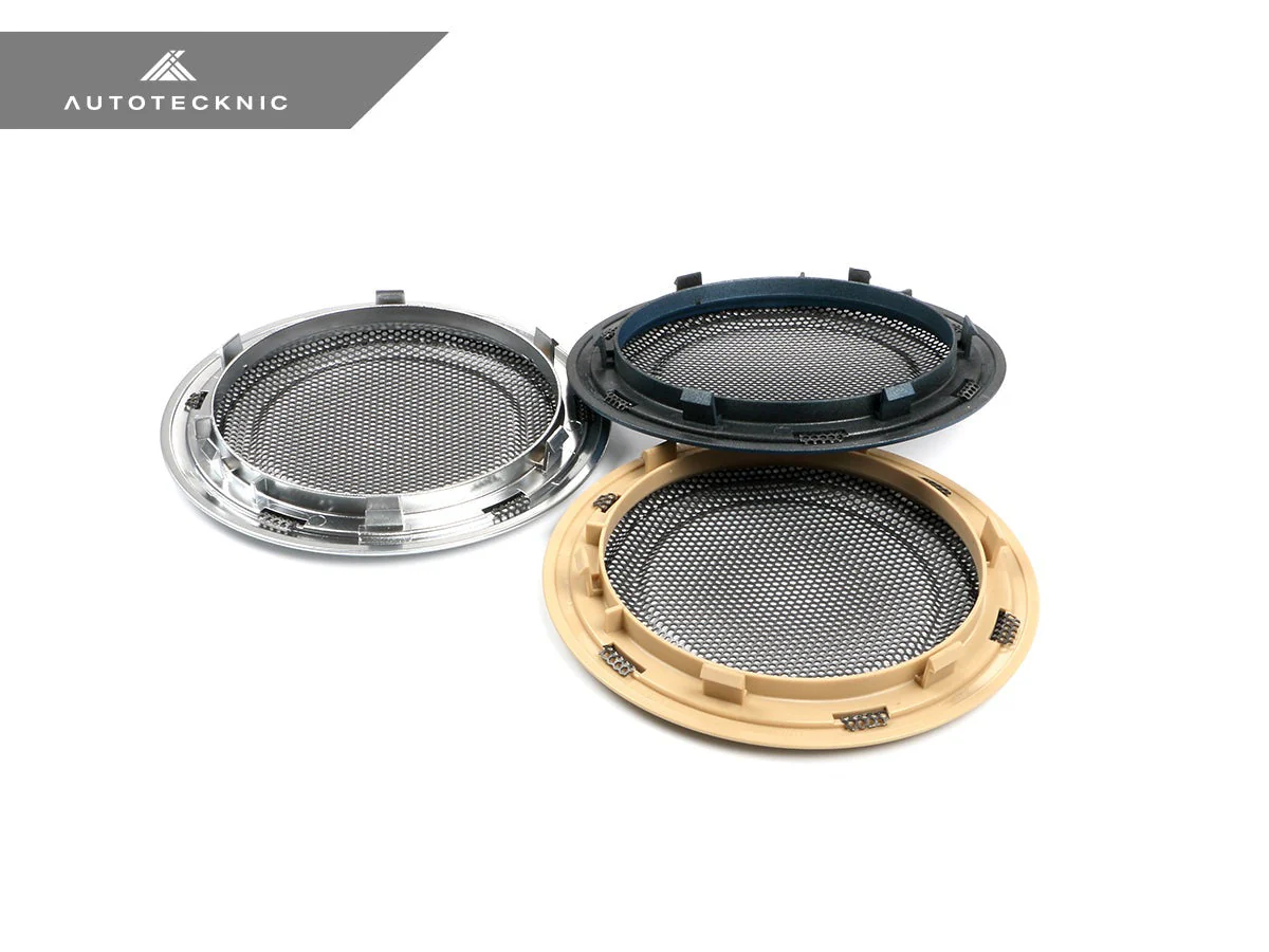 AutoTecknic Door Panel Speaker Mesh Cover Set - BMW F-Chassis - Image 12