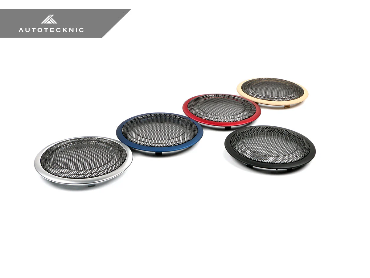 AutoTecknic Door Panel Speaker Mesh Cover Set - BMW F-Chassis - Image 13