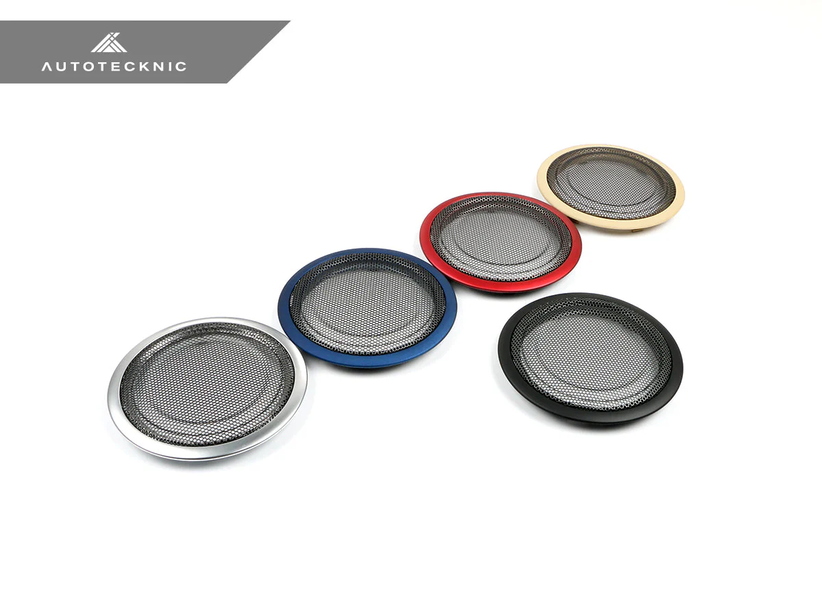 AutoTecknic Door Panel Speaker Mesh Cover Set - BMW F-Chassis - Image 14