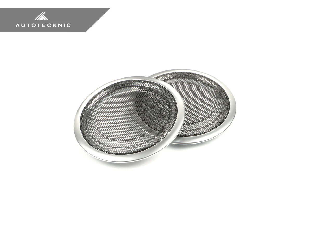 AutoTecknic Door Panel Speaker Mesh Cover Set - BMW F-Chassis - Image 5