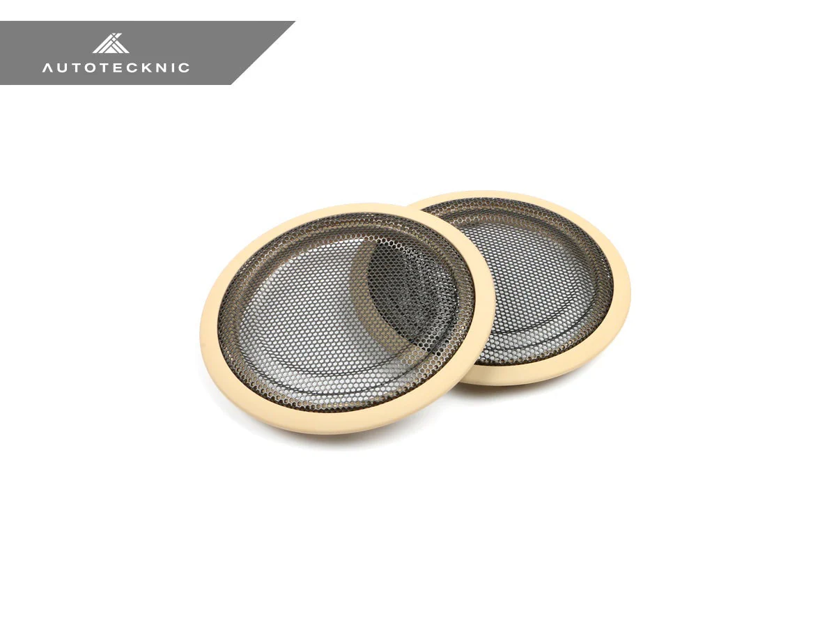 AutoTecknic Door Panel Speaker Mesh Cover Set - BMW F-Chassis - Image 6