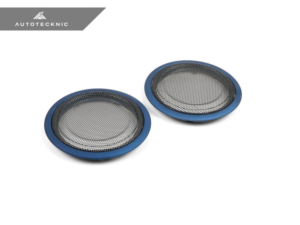 AutoTecknic Door Panel Speaker Mesh Cover Set - BMW F-Chassis - Image 8