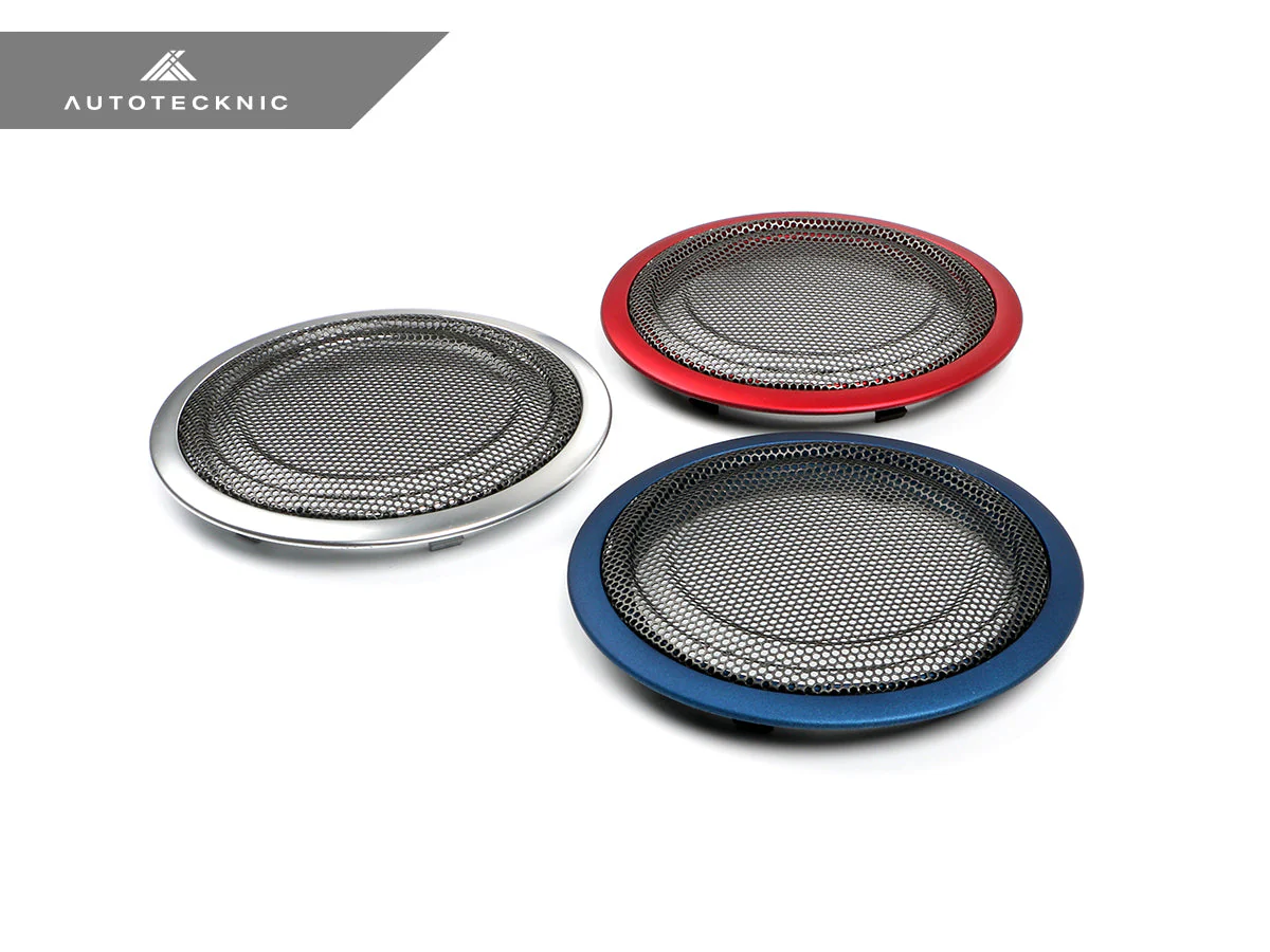 AutoTecknic Door Panel Speaker Mesh Cover Set - BMW F-Chassis - Image 9