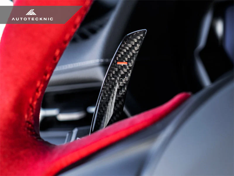 AutoTecknic Dry Carbon Battle Version Shift Paddles - A90 Supra 2020-Up - Image 2