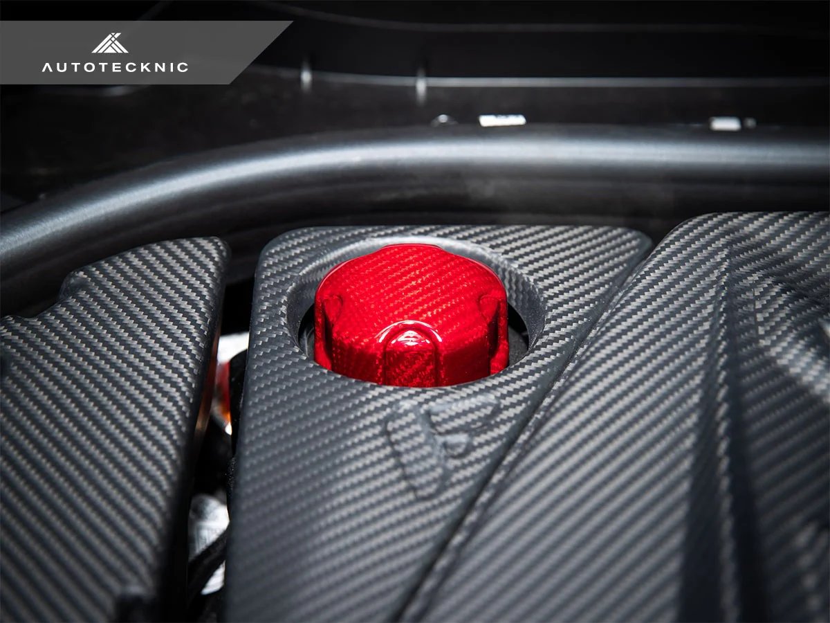 AutoTecknic Dry Carbon Charge Cooler Tank Cap Cover - G29 Z4 - Image 8