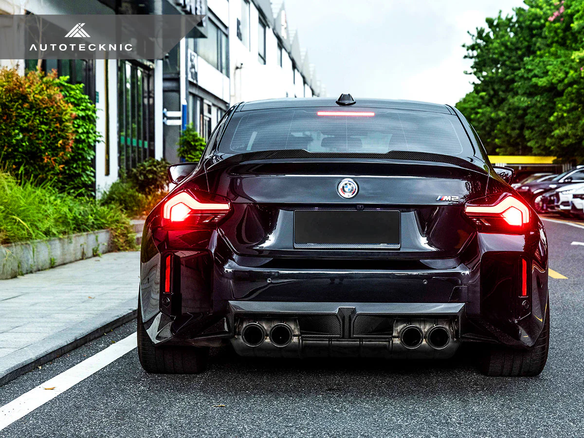 AutoTecknic Dry Carbon Club Sport Rear Diffuser - G87 M2 - Image 2