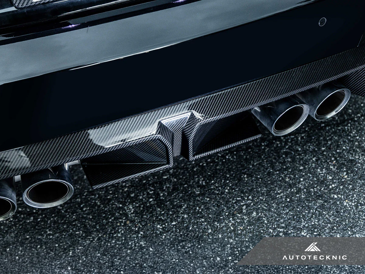 AutoTecknic Dry Carbon Club Sport Rear Diffuser - G87 M2 - Image 4