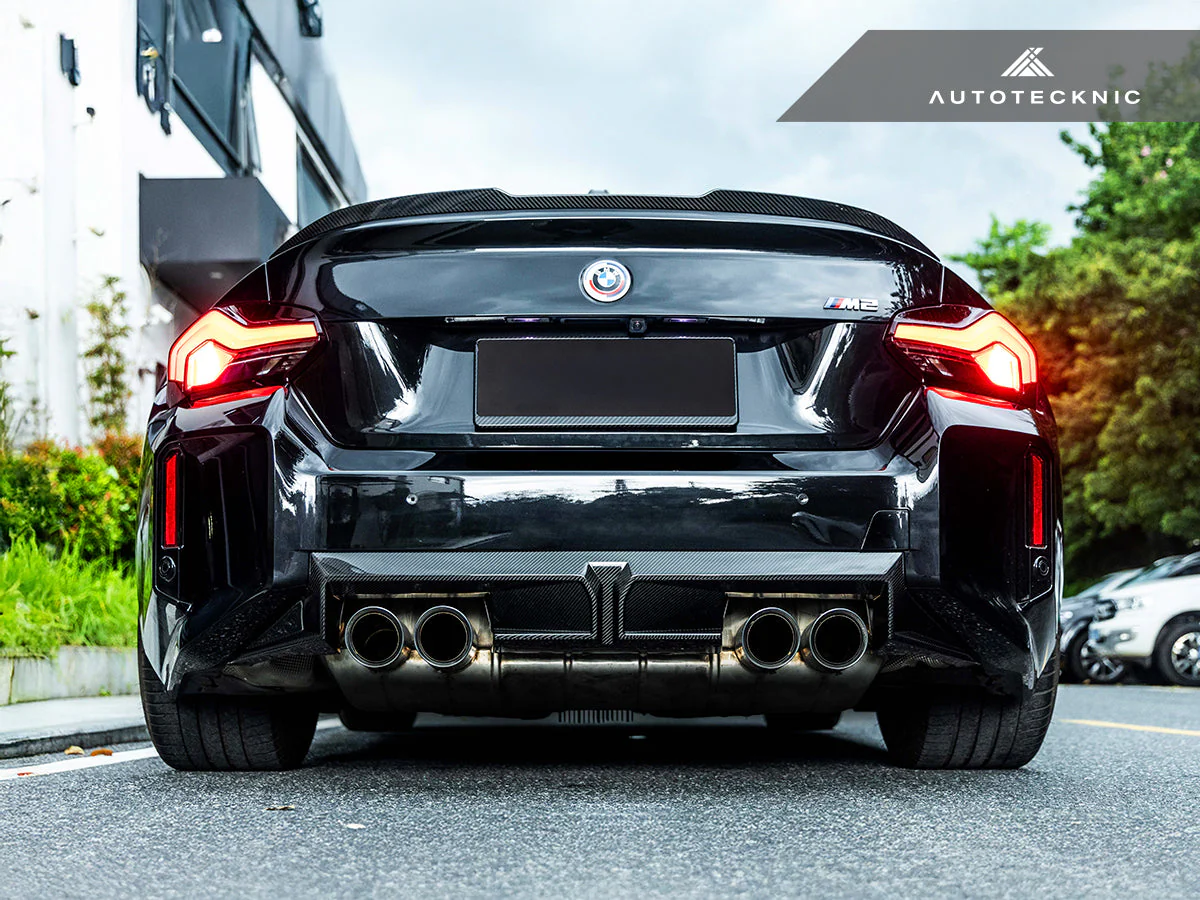 AutoTecknic Dry Carbon Club Sport Rear Diffuser - G87 M2 - Image 7