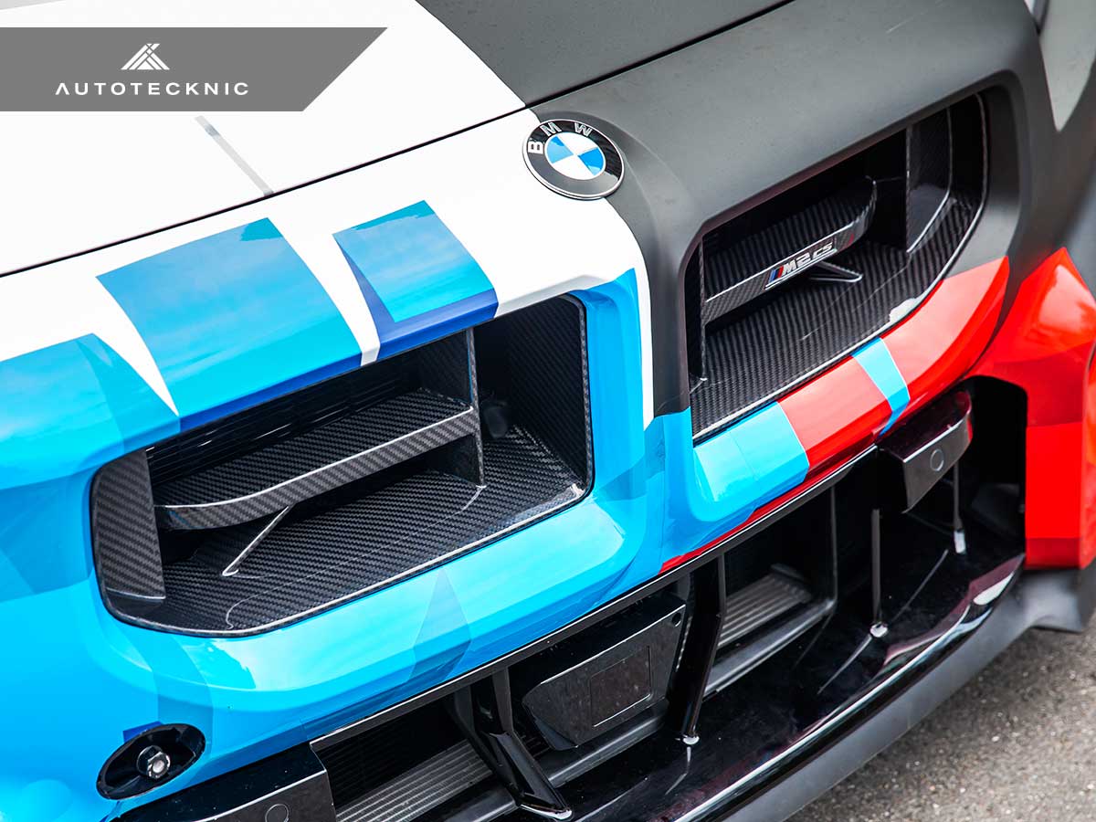AutoTecknic Dry Carbon Club Sport Front Grille - G87 M2 - Image 5