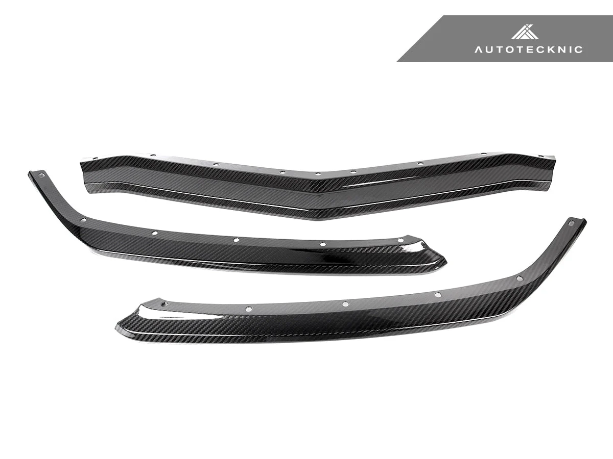 AutoTecknic Dry Carbon Competition Front Aero Lip - Corvette C8 2020-2023 - Image 4