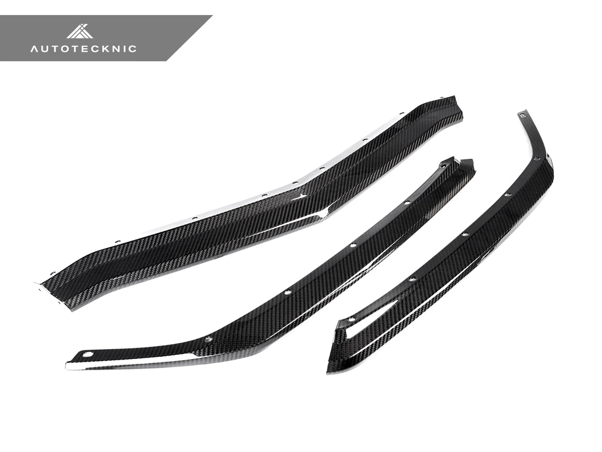 AutoTecknic Dry Carbon Competition Front Aero Lip - Corvette C8 2020-2023 - Image 5