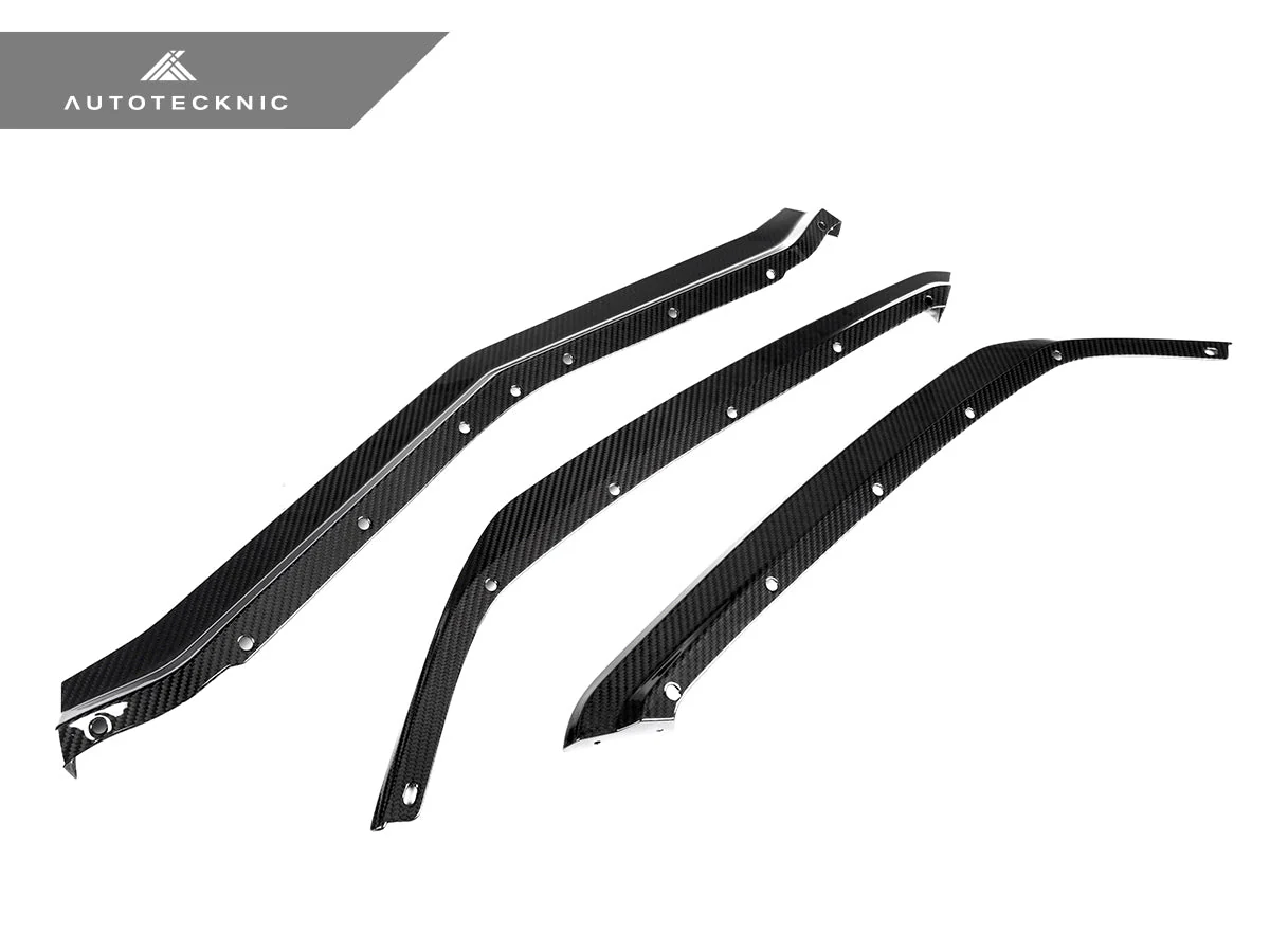 AutoTecknic Dry Carbon Competition Front Aero Lip - Corvette C8 2020-2023 - Image 9
