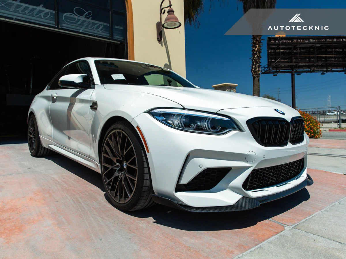 AutoTecknic Dry Carbon Competition Front Aero Lip - F87 M2 Competition - Image 15