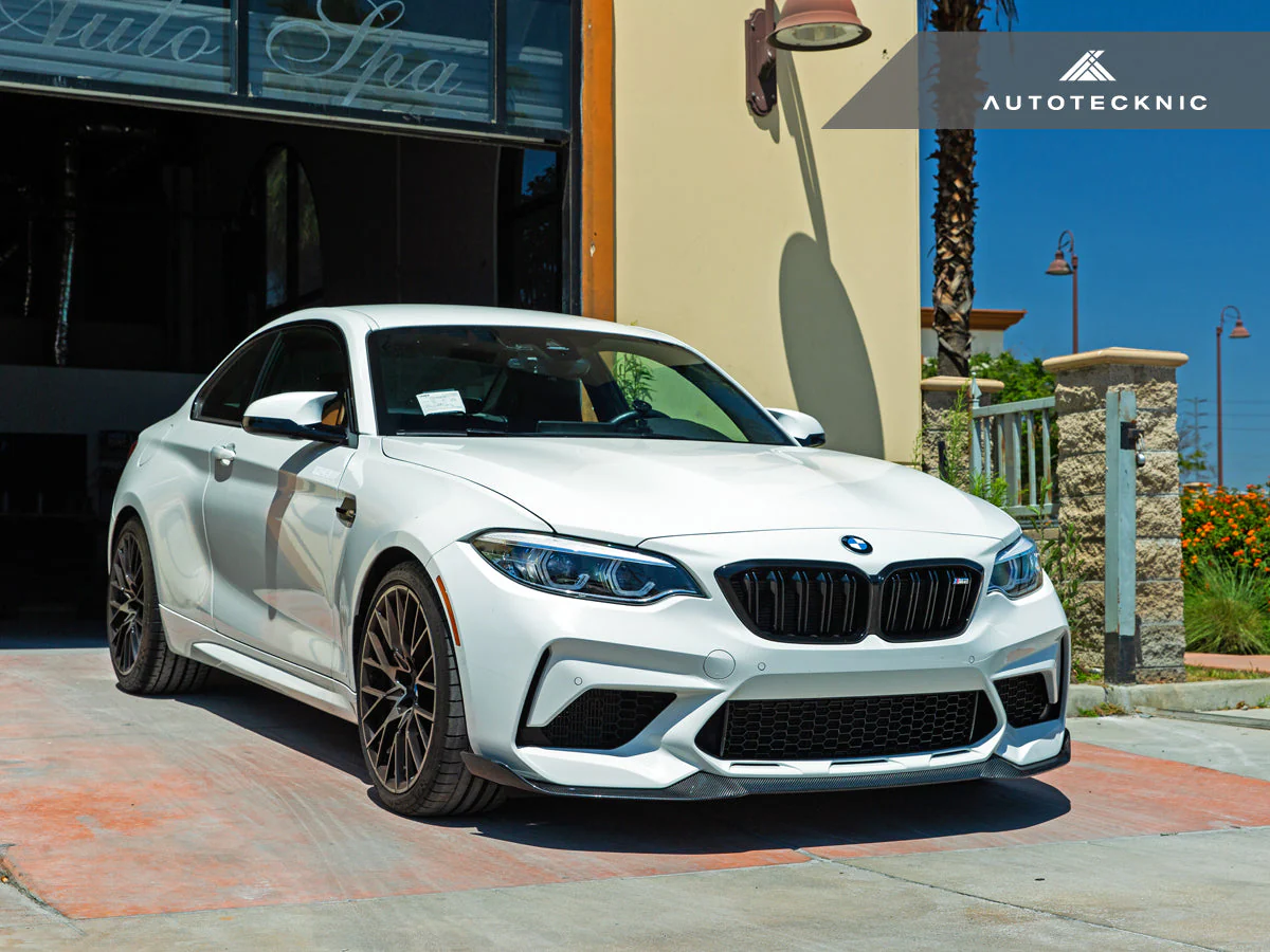 AutoTecknic Dry Carbon Competition Front Aero Lip - F87 M2 Competition - Image 19