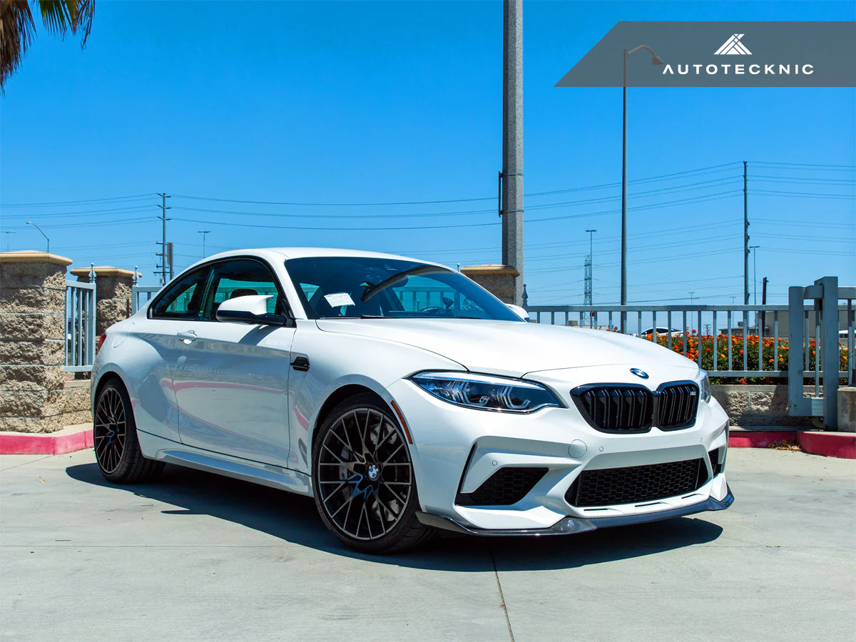 AutoTecknic Dry Carbon Competition Front Aero Lip - F87 M2 Competition - Image 5