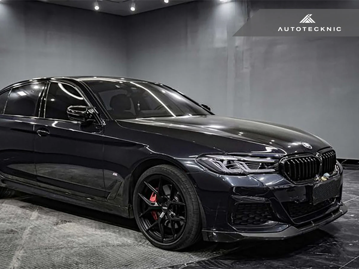 AutoTecknic Dry Carbon Competition Front Aero Lip - G30 5-Series M-Sport LCI - Image 5