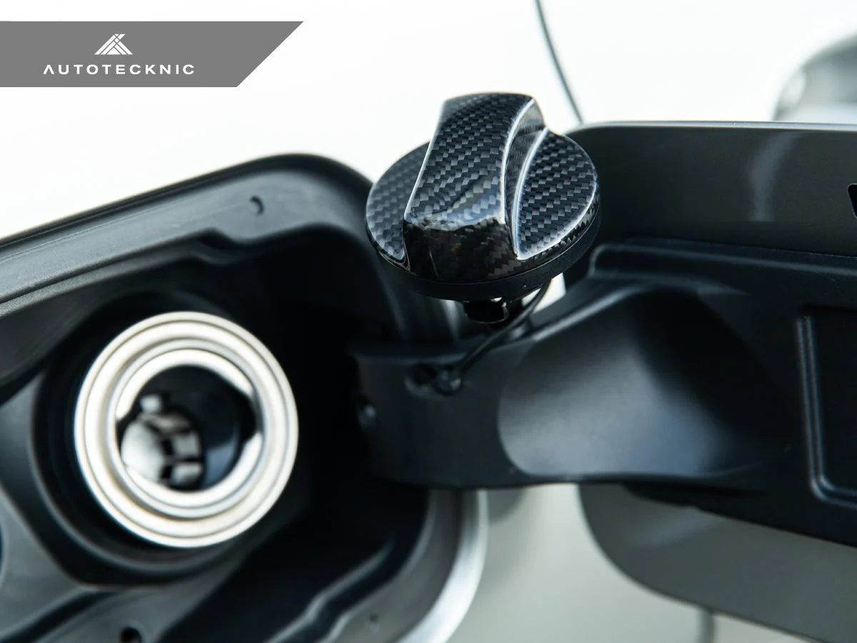 AutoTecknic Dry Carbon Competition Fuel Cap Cover - F44/ F45/ F46 2-Series - Image 2