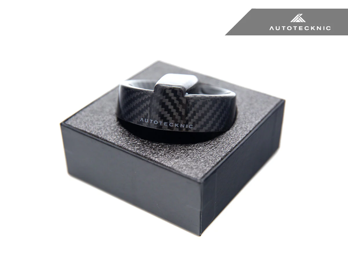 AutoTecknic Dry Carbon Competition Oil Cap Cover - F01/ F02 7-Series - Image 4